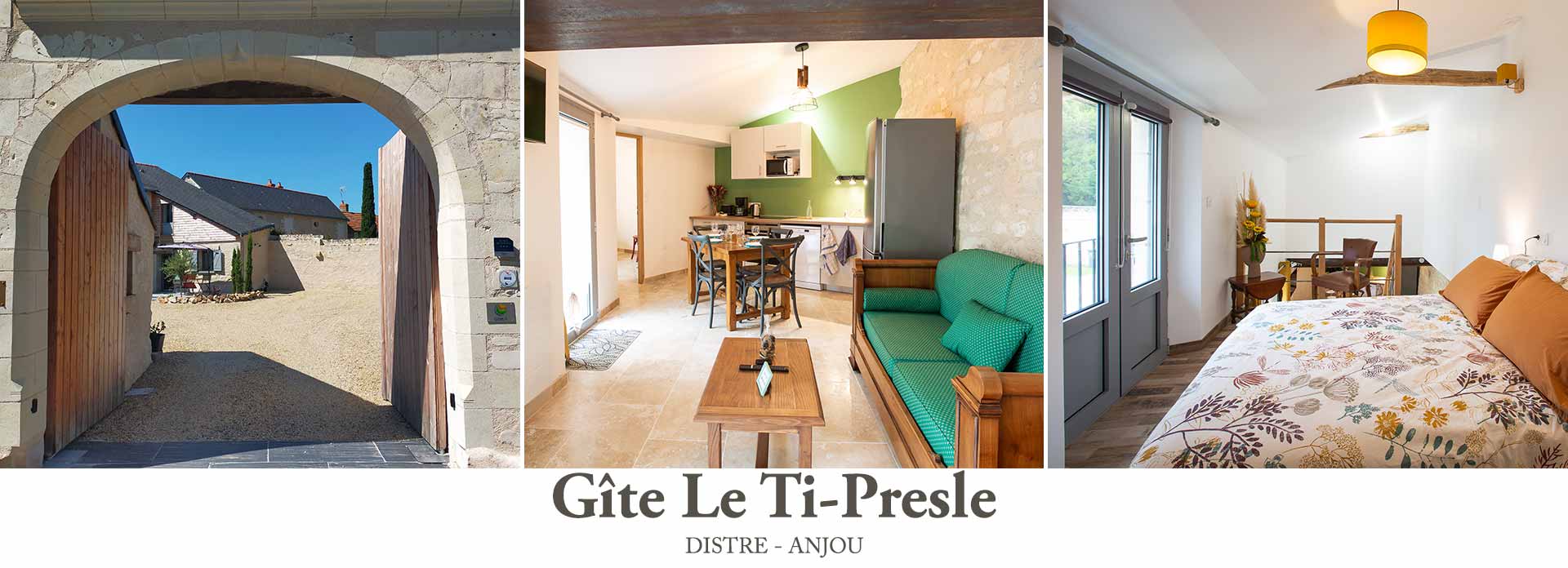 Gîte le Ti-Presle à Distré en Anjou