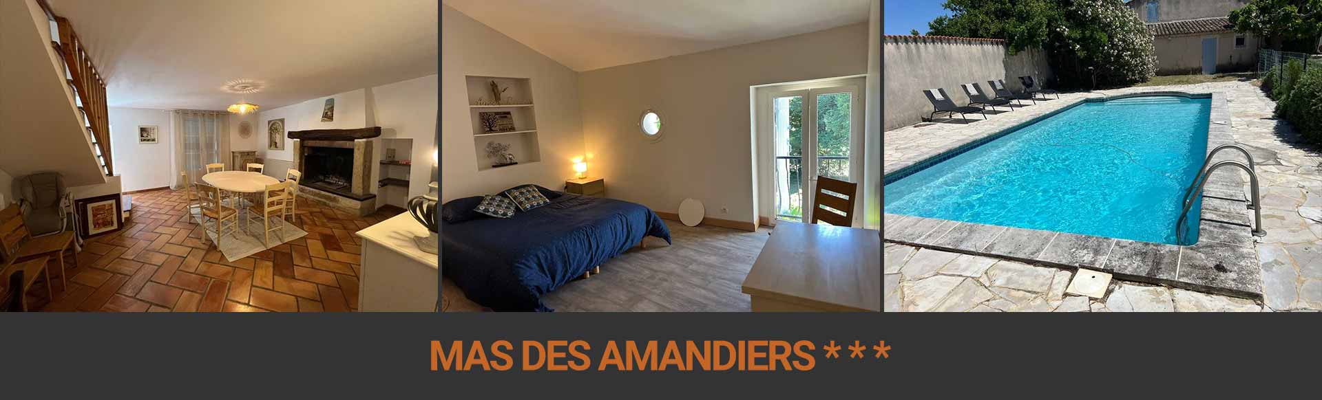 Réservez au Mas des Amandiers